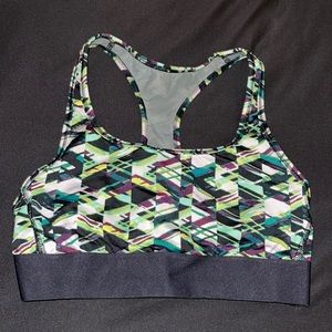 VSX Green & Purple Sports Bra